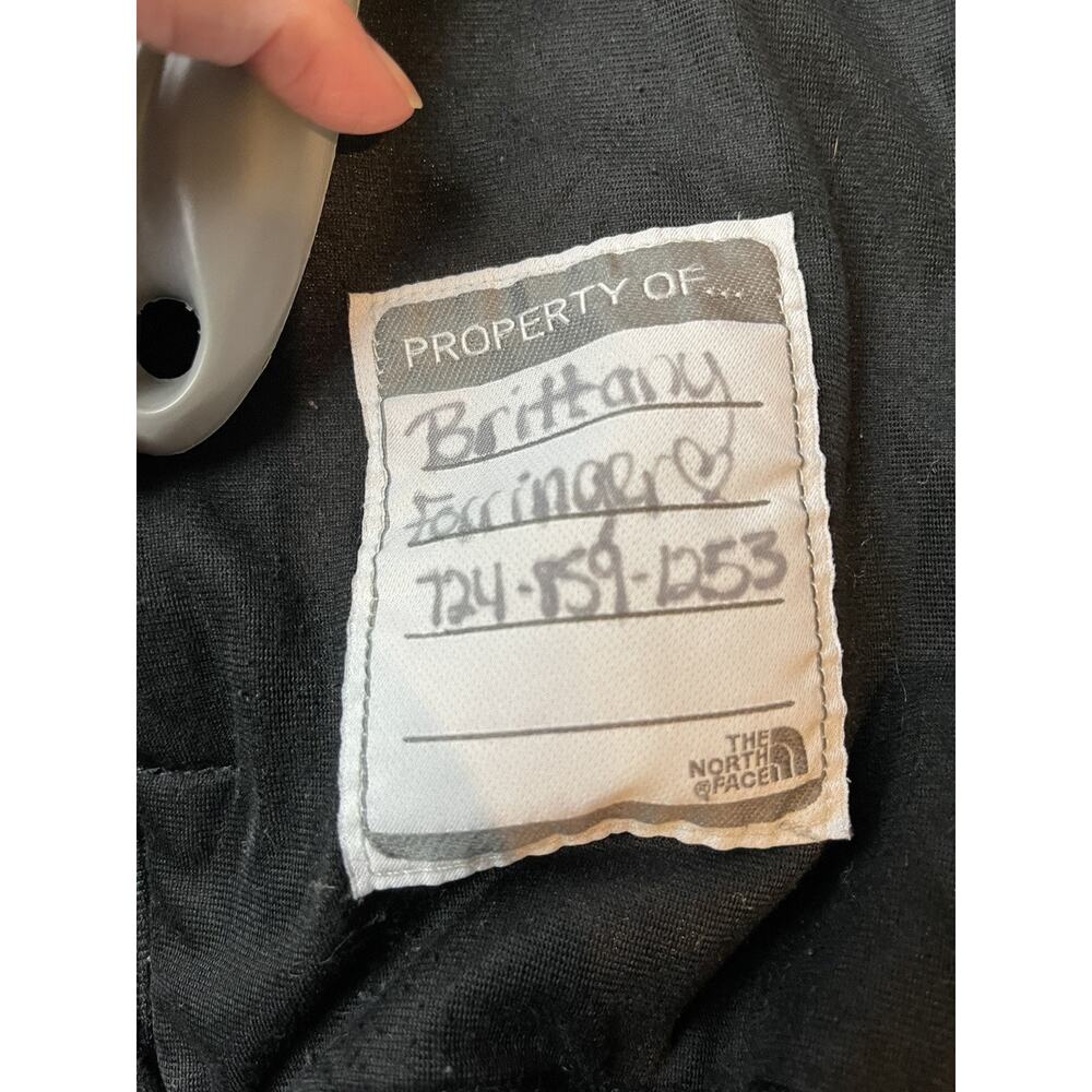The North Face Girls L Hoodie Fleece Full Zip Jacket Black - Picture 6 of 10